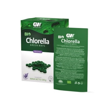 Bio Chlorella w tabletkach ( 330g / 1420 tab.)